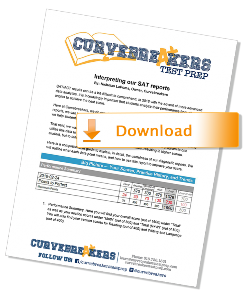 Diagnostic Testing for SAT & ACT with Curvebreakers Test Prep