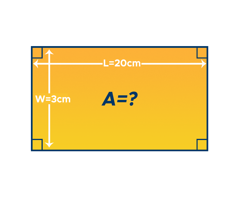 area of a rectangle formula