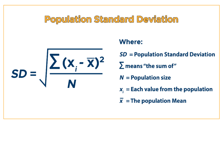 How To Calculate Standard Deviation From Median