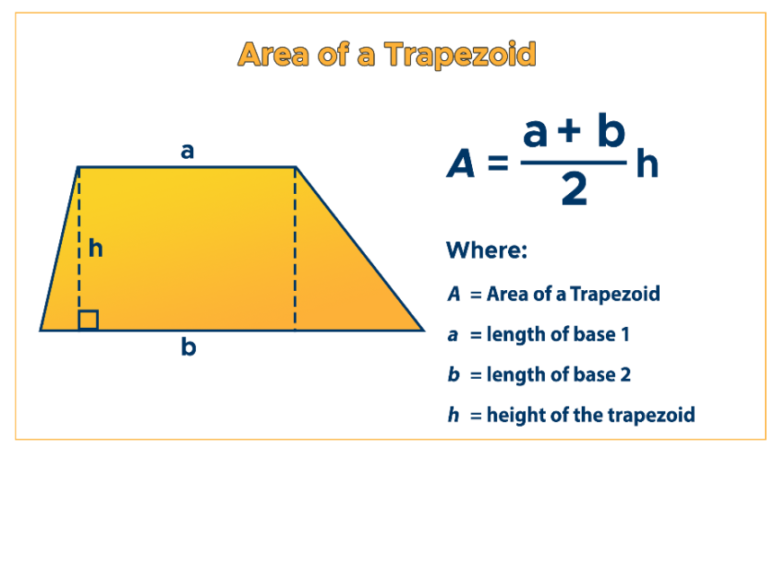 trapezoid formula volume of prism formula