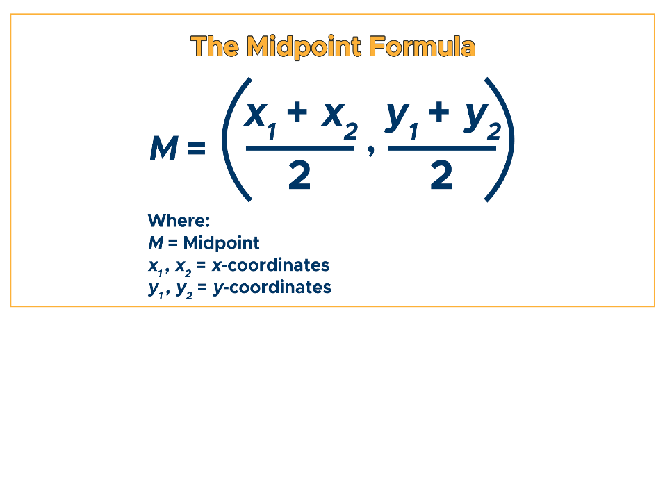 Formula midpoint Learn Midpoint