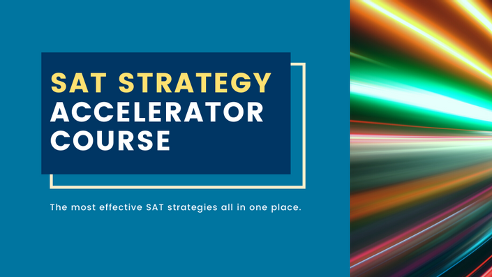 SAT Strategy Accelerator Course