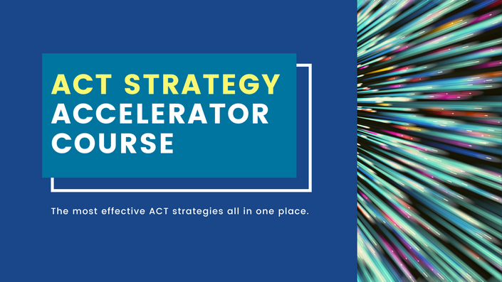 Curvebreakers and Nick the Tutor's ACT Strategy Accelerator Video Course