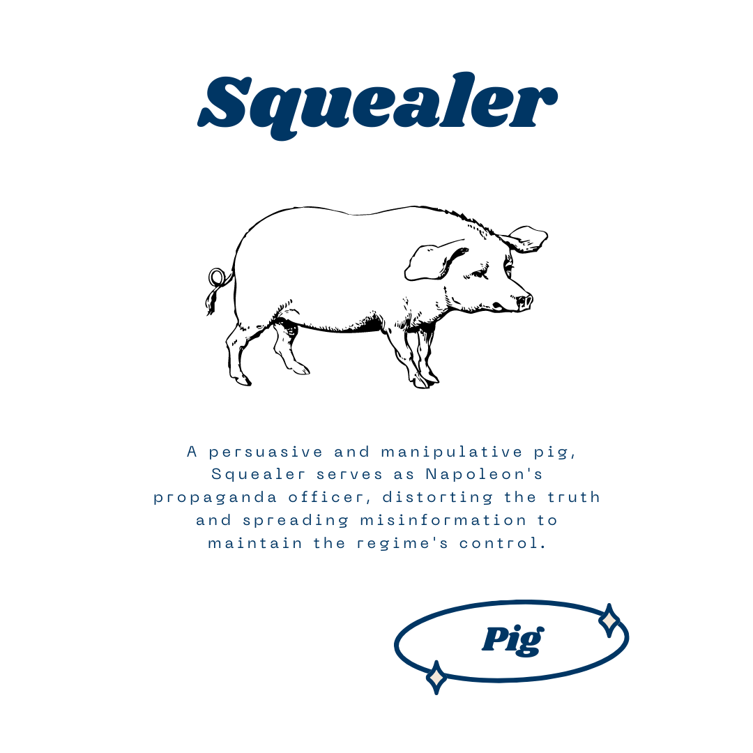 Animal Farm by George Orwell: Squealer Description