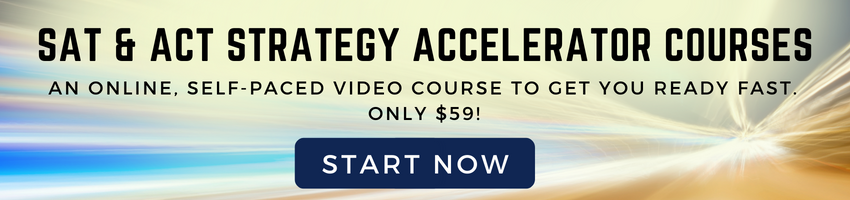 register for SAT & ACT Strategy Accelerator courses